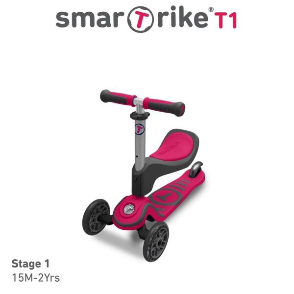 Smart Trike Scooter T1 Pink