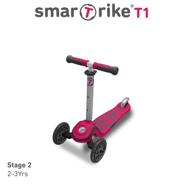 Smart Trike Scooter T1 Pink - Image 2