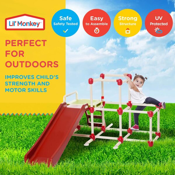 Lil’ Monkey Climb Everest Climbing Frame (easy set up and foldable to be easily stored) - Image 3