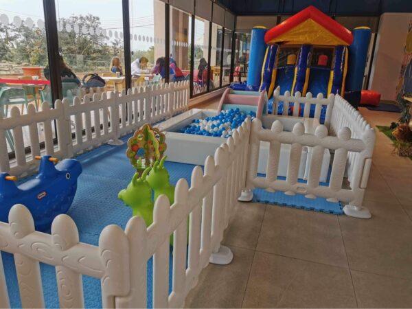 White Pink and Blue Play Area (for kids ages 1 to 6 years old) - Image 3