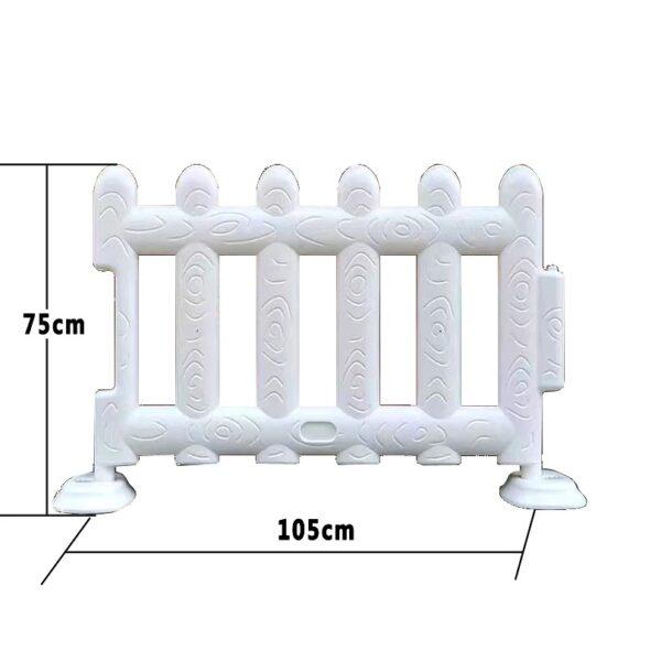 White Fencing (105 cm W X 75 cm H)